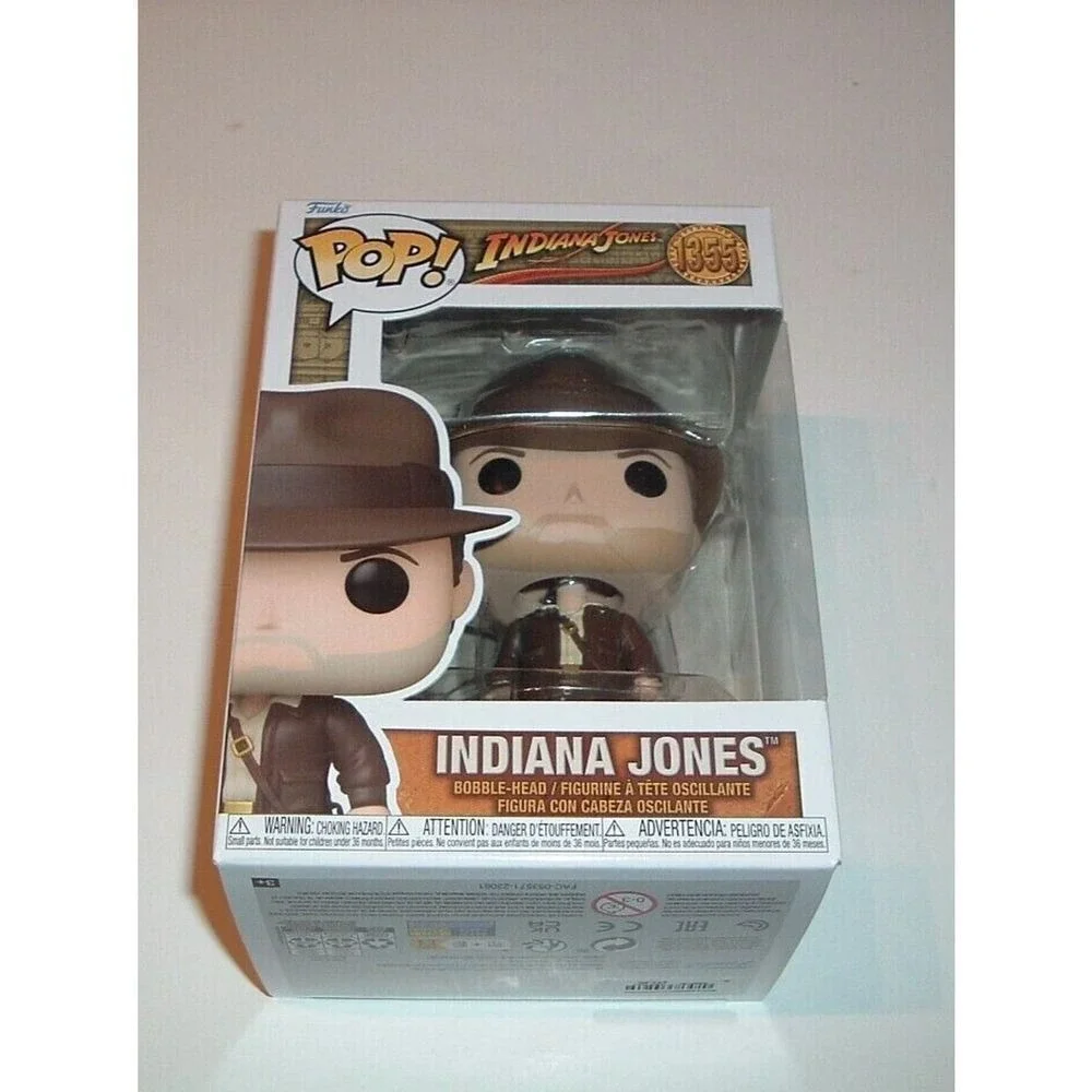FUNKO POP! INDIANA JONES in Jacket #1355~ MINT~ INDIANA JONES SERIES NIB